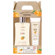 ボディスプラッシュ＆ミニリッチハンドクリーム ミカン